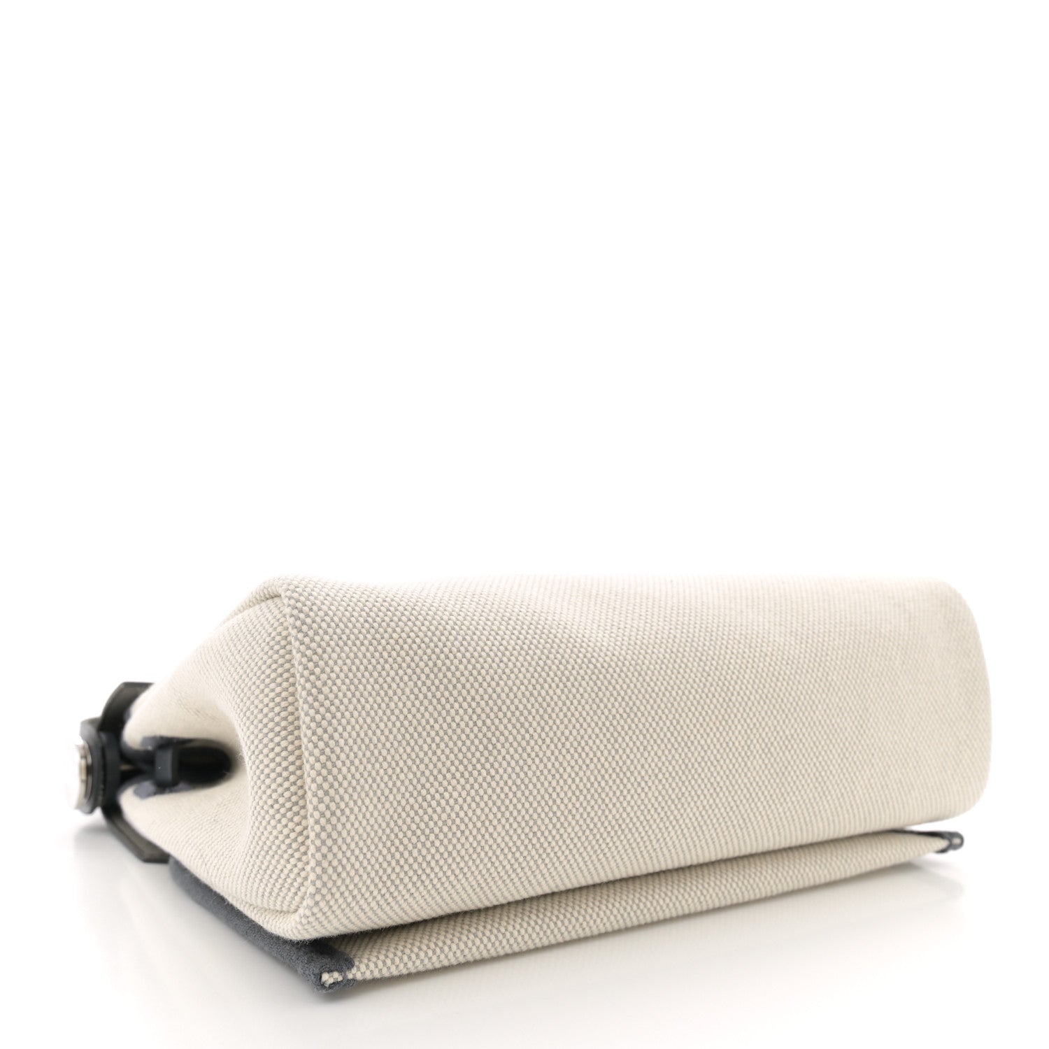 Hermes Military Toile Vache Hunter Herbag Zip Retourne 20 Ecru Bleu Glacier Ardoise 4 of 10