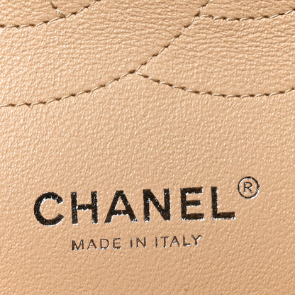 Chanel Caviar Quilted Jumbo Double Flap Beige Clair 6 of 11