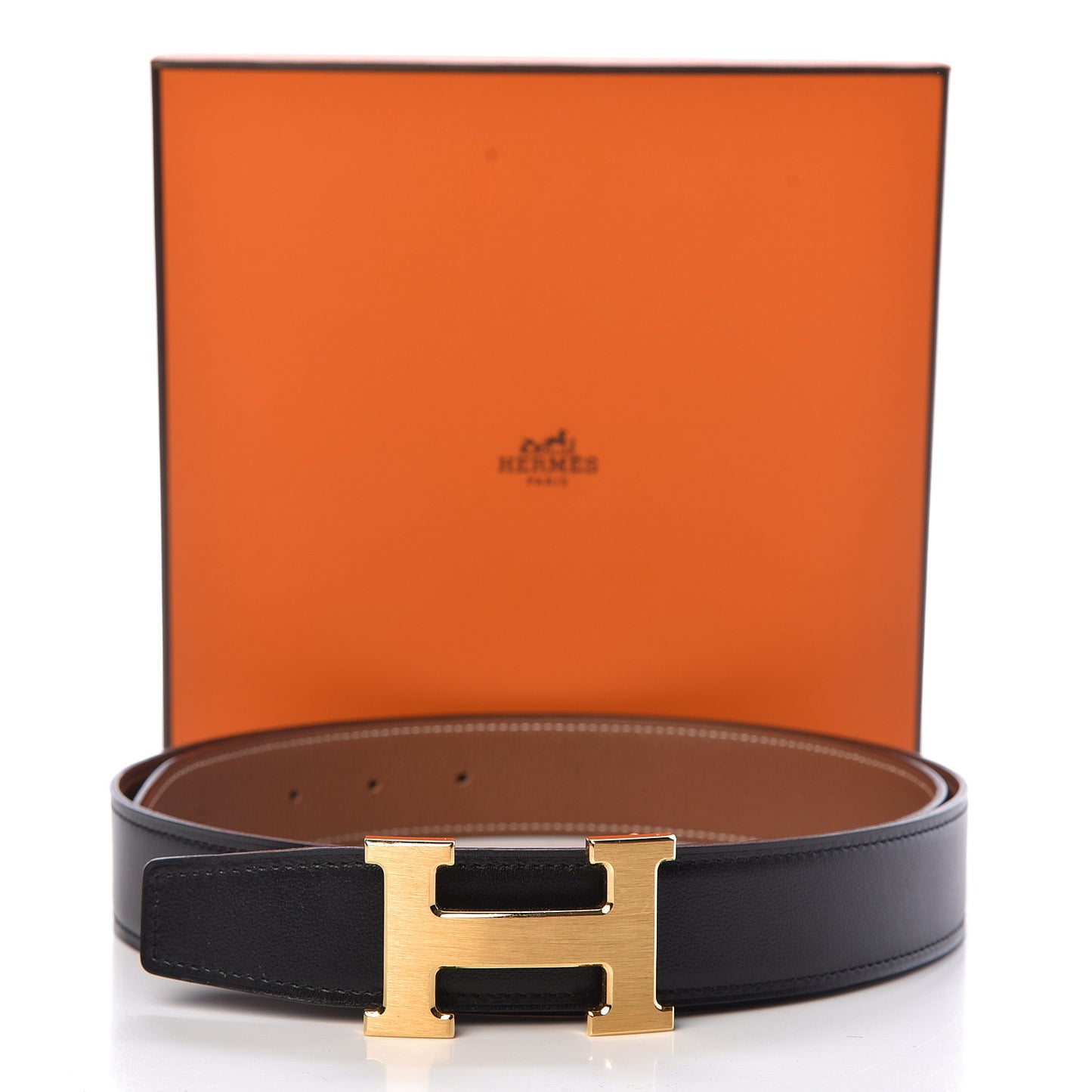 Box Togo 32mm H Belt 95 Black Gold