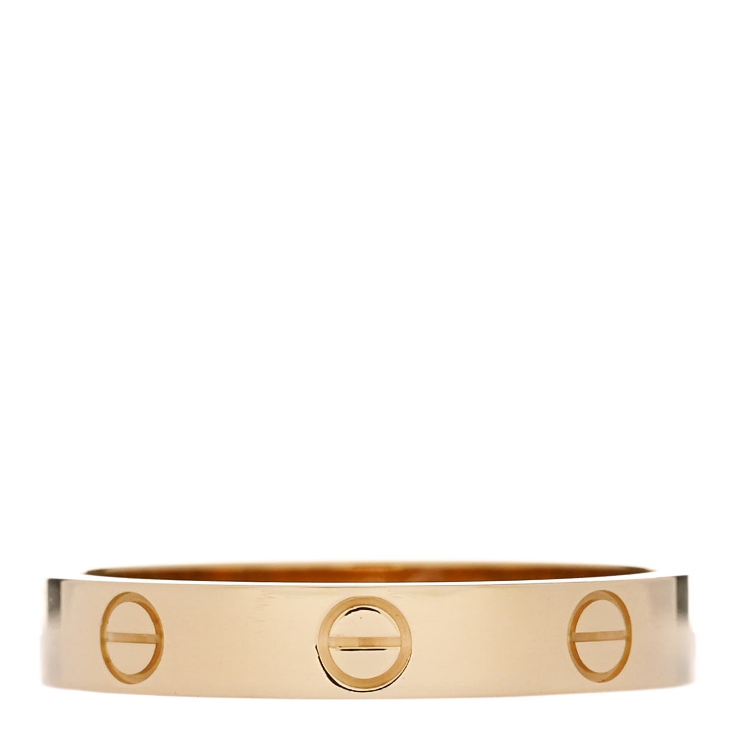 Cartier 18K Yellow Gold 3.5mm LOVE Wedding Band Ring 59 8.75 1 of 5