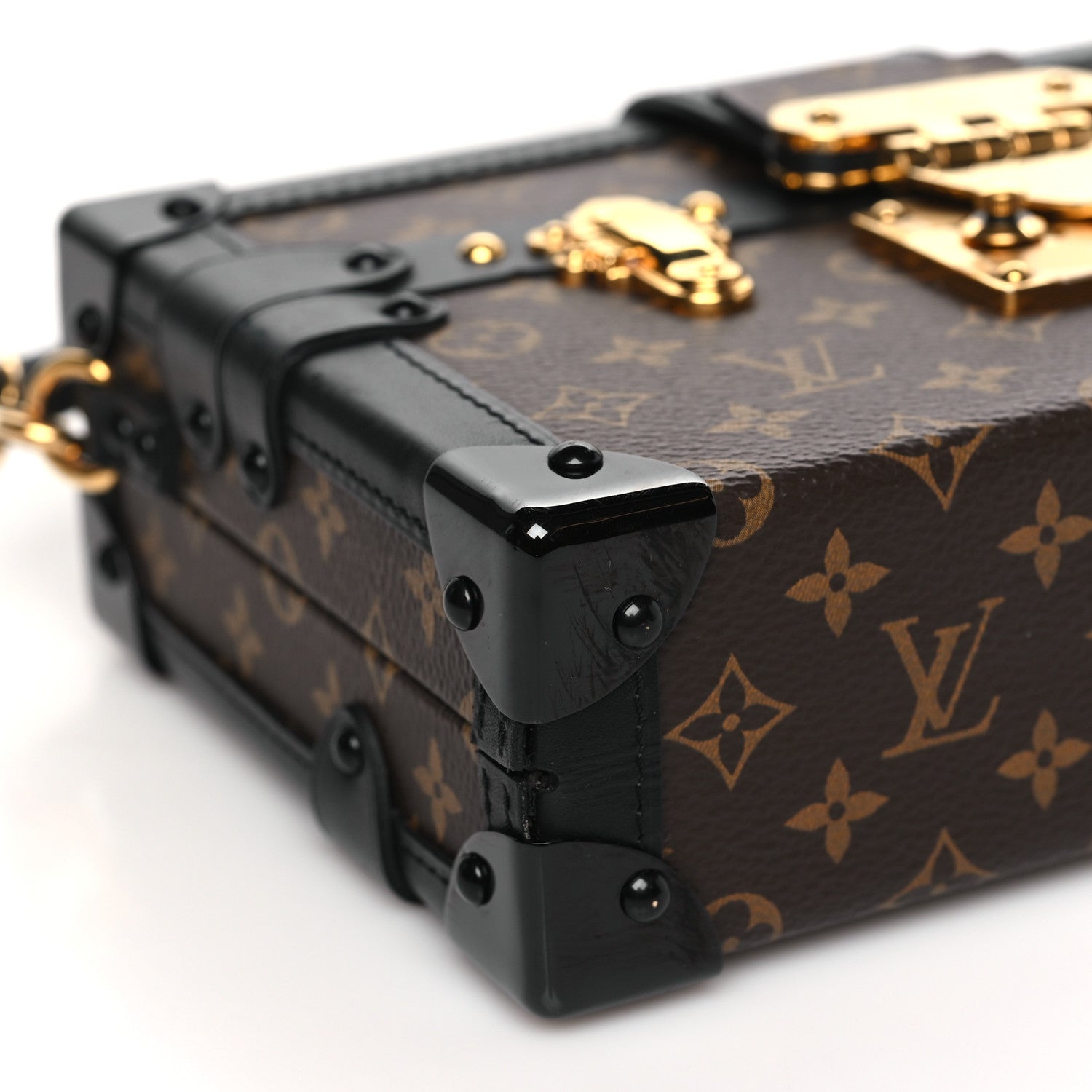 Louis Vuitton Monogram Petite Malle Black 8 of 9