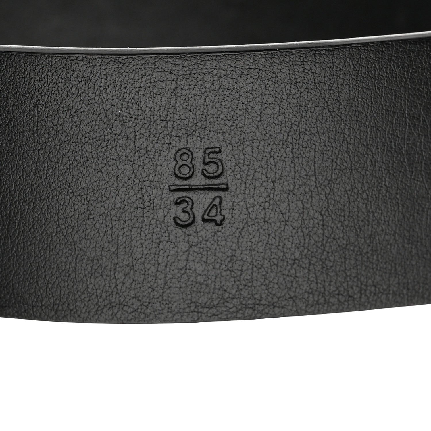 Chanel Calfskin Pearl Camellia CC Belt 85 34 Black Gold 4 of 7