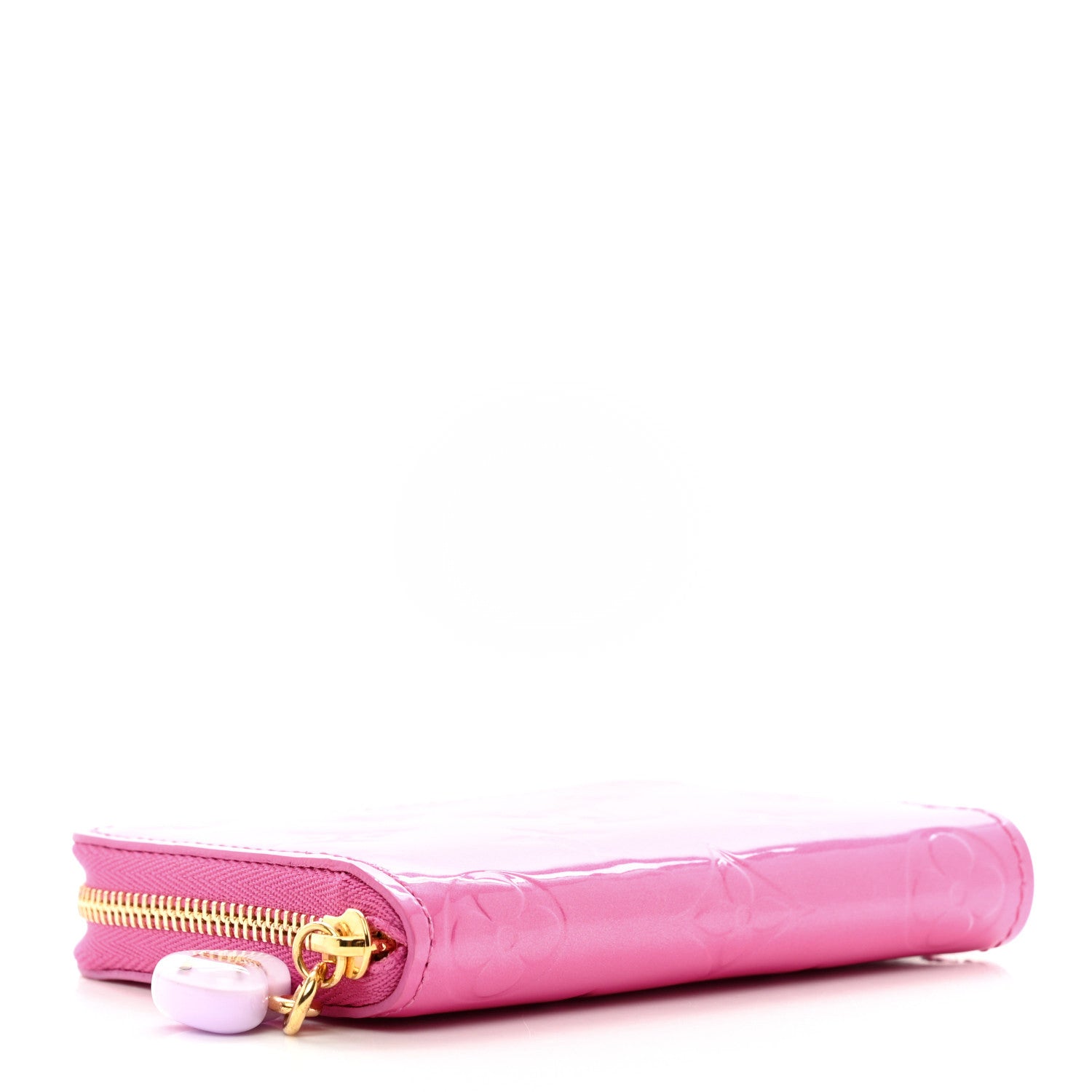 Louis Vuitton Vernis Enamel Heart Zippy Coin Purse Neon Pink 4 of 7