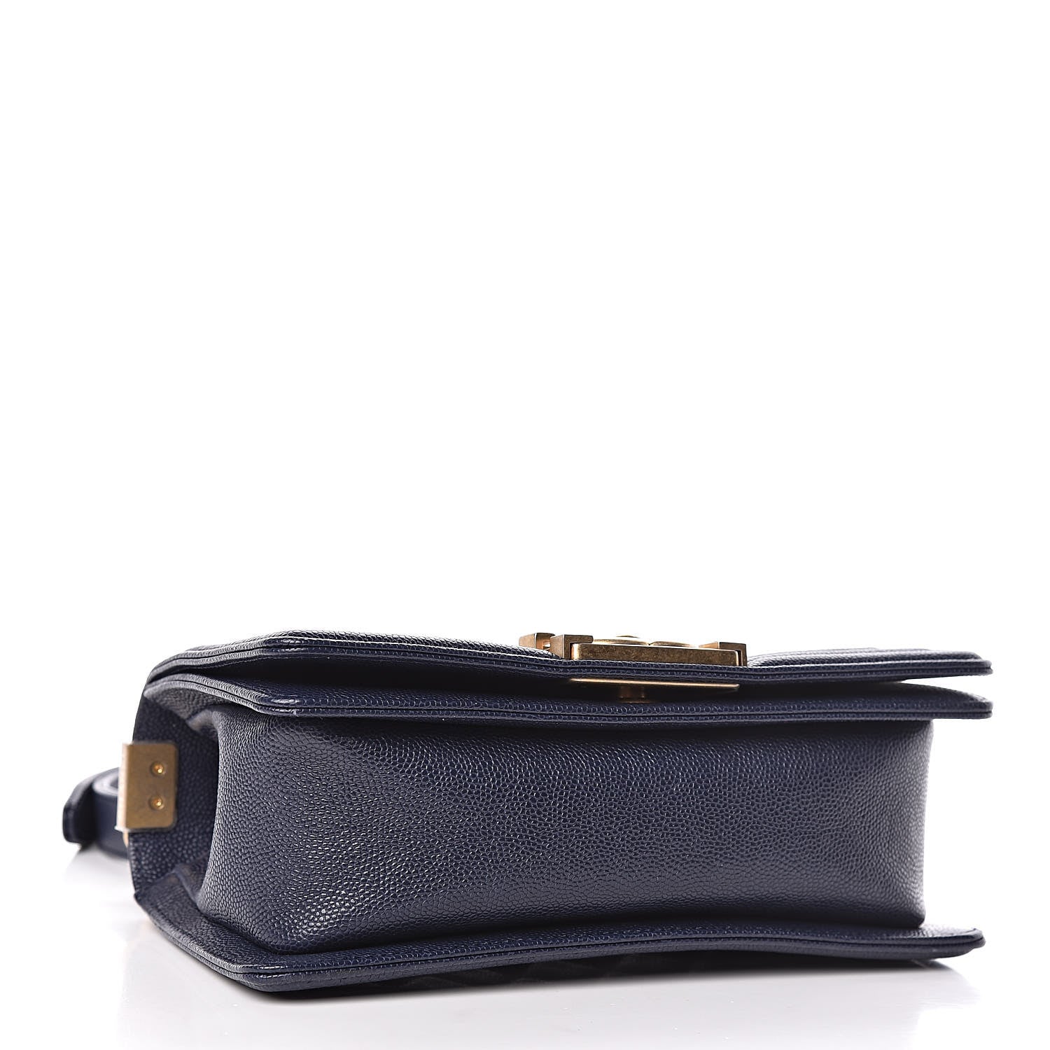Chanel Caviar Quilted Small Boy Flap Navy 4 of 10