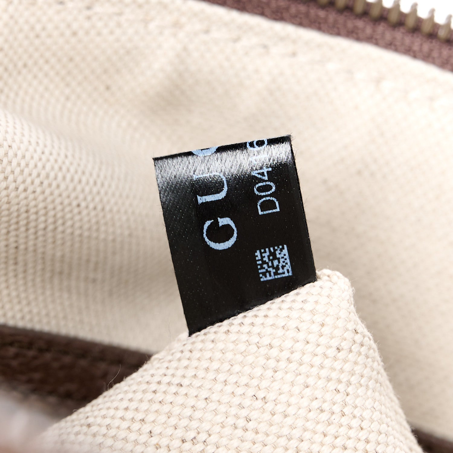 Gucci GG Supreme Monogram Textured Dollar Calfskin Web Small Ophidia Half Moon Hobo Beige Ebony New Acero 7 of 12