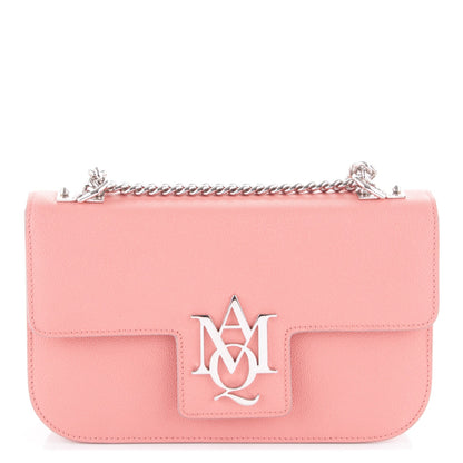 Alexander McQueen Grained Calfskin Medium Insignia Flap Petal 1 of 7