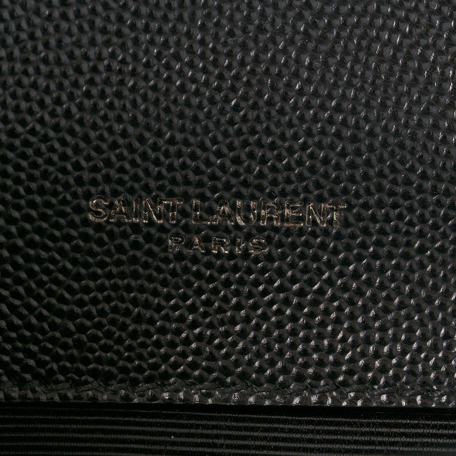 Saint Laurent Grain De Poudre Small Monogram Kate Satchel Black 6 of 9