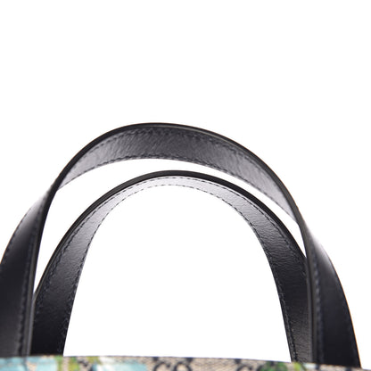 Gucci Soft GG Supreme Monogram Blooms Vertical Tote Blue 11 of 11