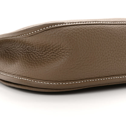 Hermes Taurillon Clemence Evelyne III PM Etoupe 9 of 11