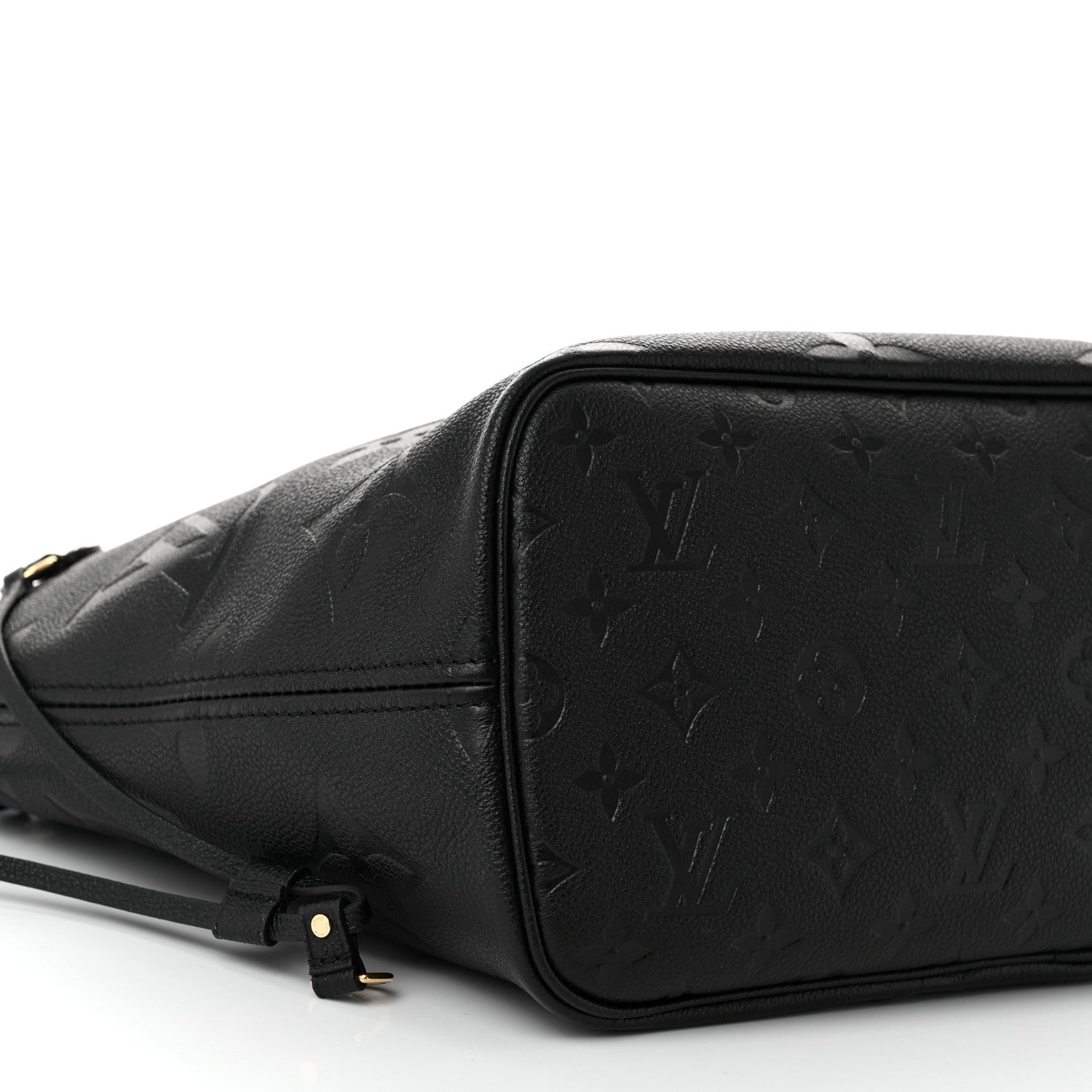 Louis Vuitton Empreinte Monogram Giant Neverfull MM Black 9 of 10