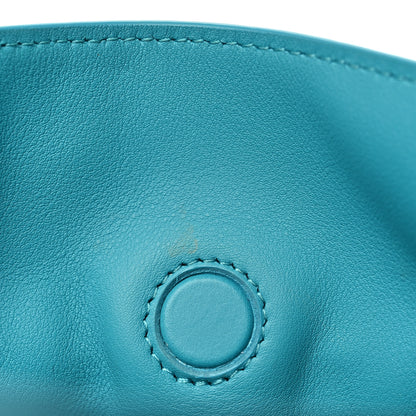 Loewe Calfskin Mini Flamenco Knot Clutch Deep Turquoise 11 of 11
