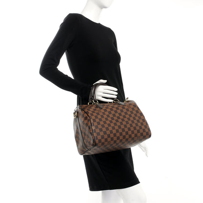 Louis Vuitton Damier Ebene Speedy Bandouliere 30 3 of 16