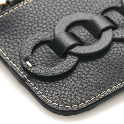 Chloe Grained Shiny Calfskin Small Darryl Coin Purse Black 6 of 7