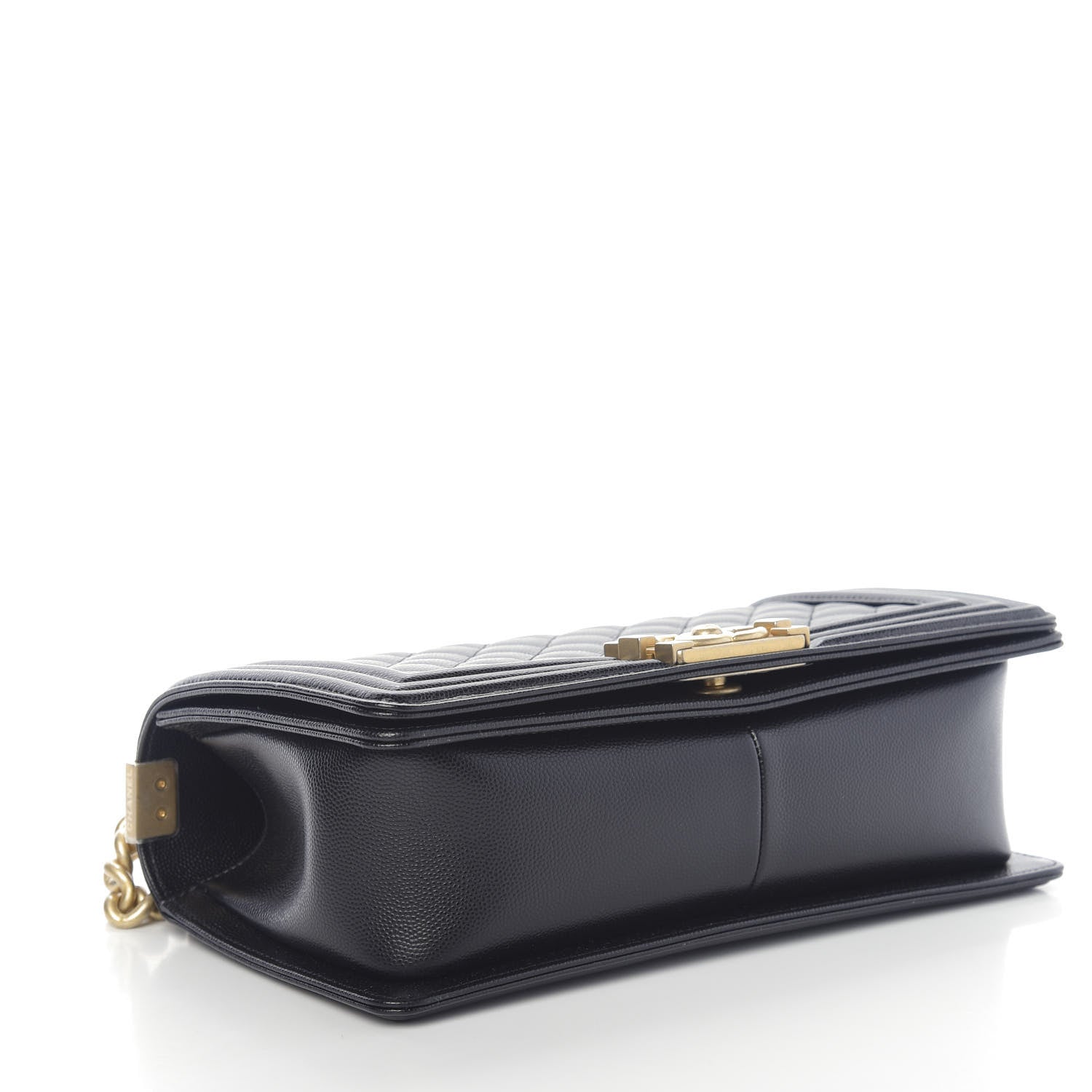 Chanel Caviar Quilted Medium Boy Flap Black 4 of 11