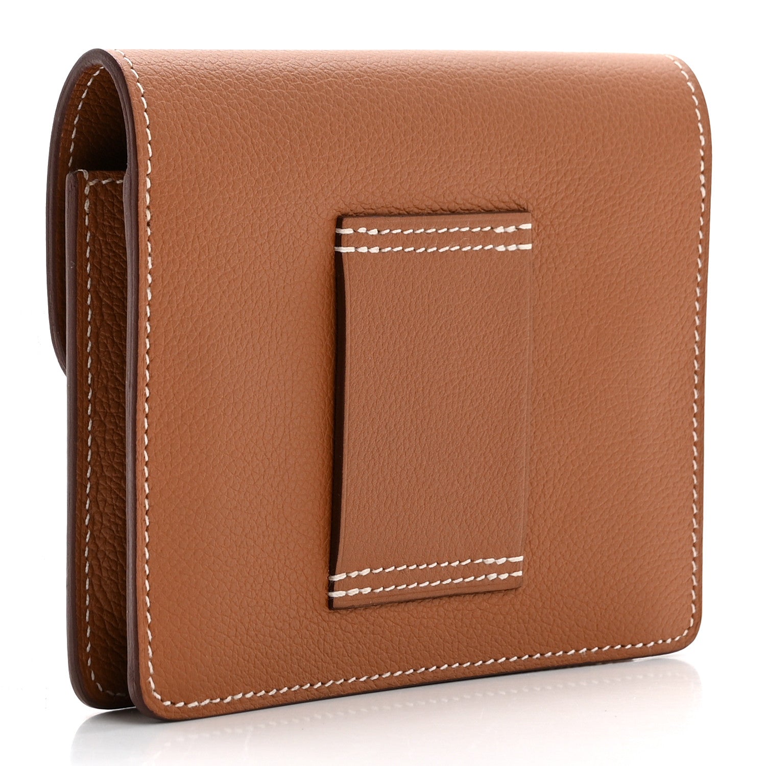 Hermes Evercolor Roulis Slim Wallet Gold 4 of 10