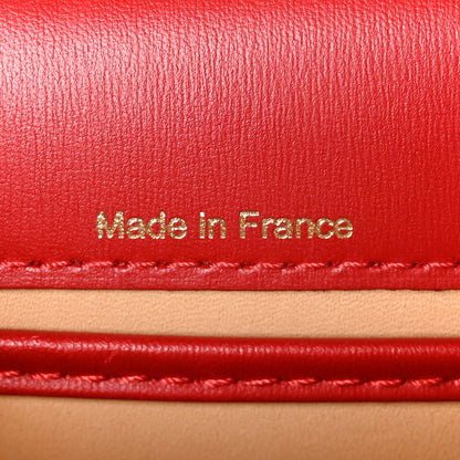 Delvaux Box Calfskin Mini Brillant Satchel Red 6 of 11