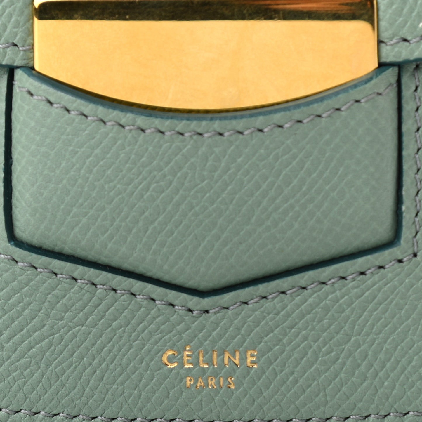 Baby Grained Calfskin Small Trotteur Jade