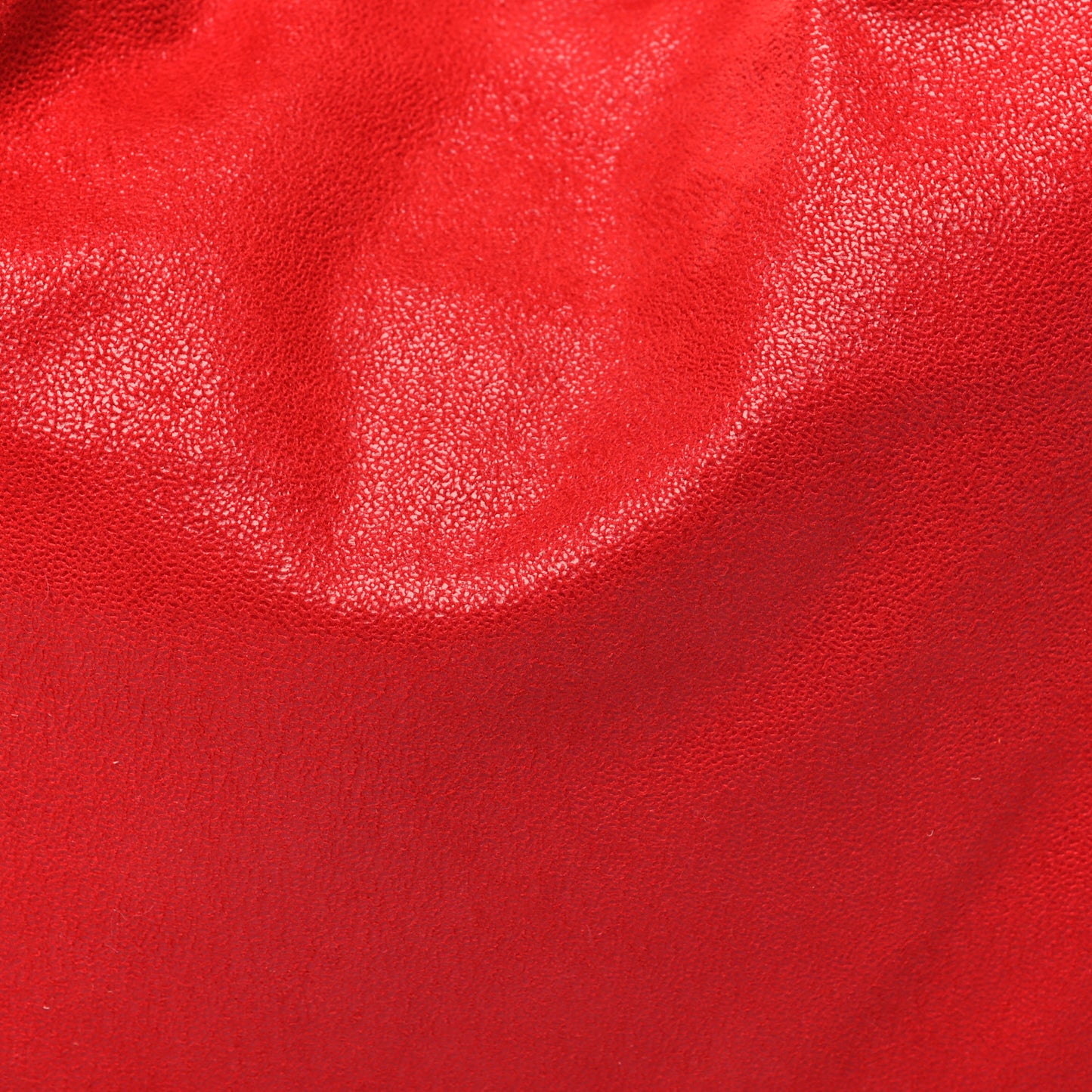 Shaggy Deer Small Falabella Tote Red