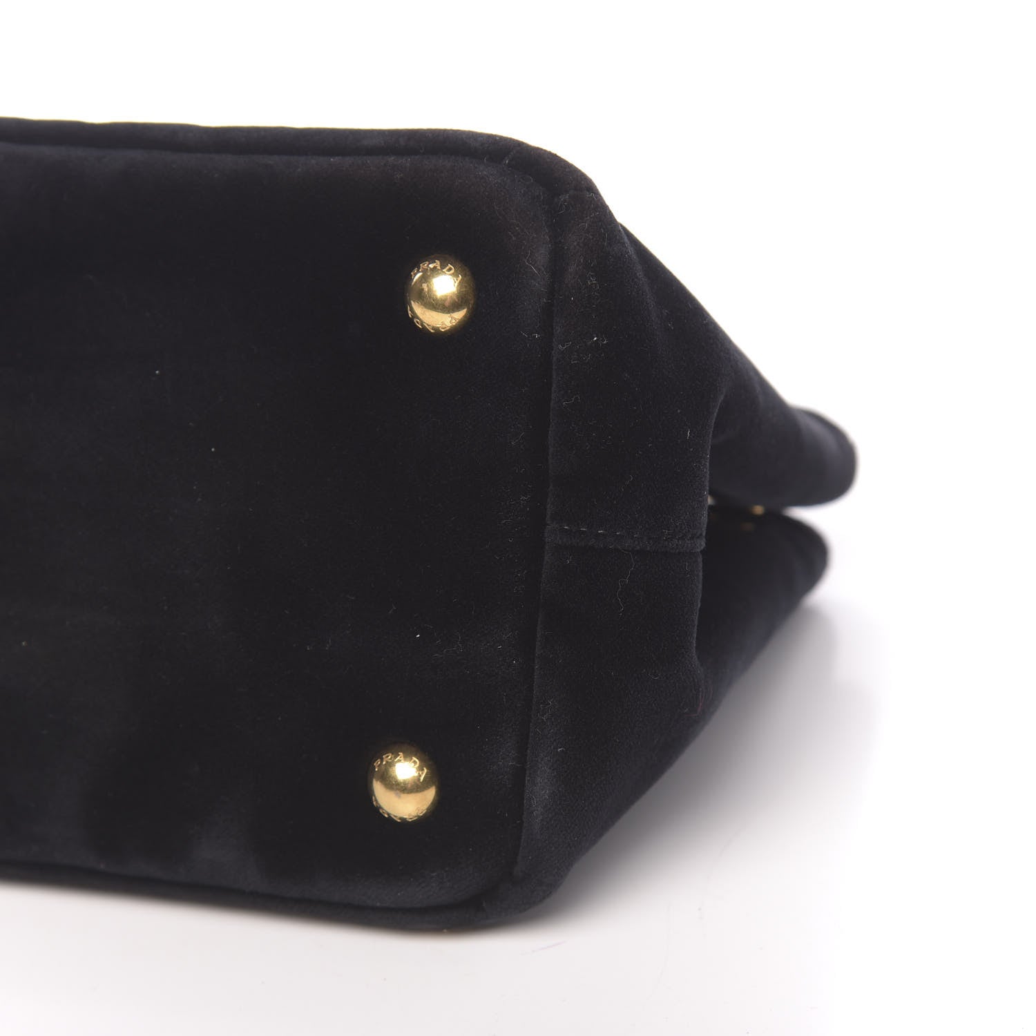 Prada Velvet Astrology Crossbody Tote Bag Black 9 of 10
