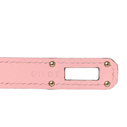 Hermes Swift Ghillies Kelly Longue Wallet Rose Sakura 7 of 7