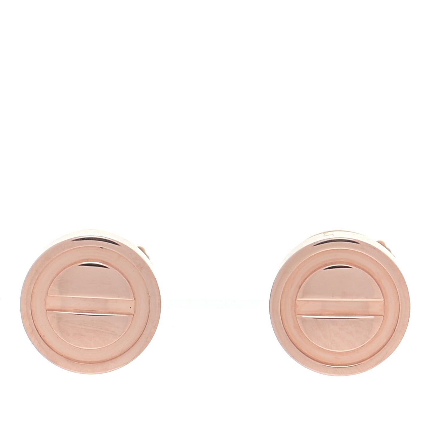18K Pink Gold LOVE Earrings