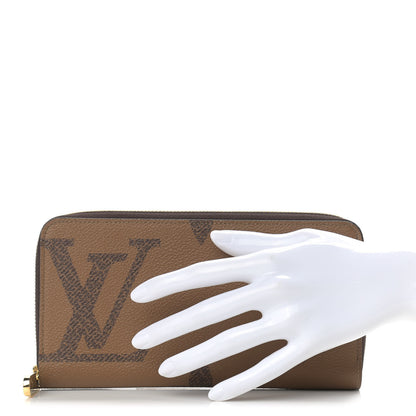 Louis Vuitton Reverse Monogram Giant Zippy Wallet 2 of 7