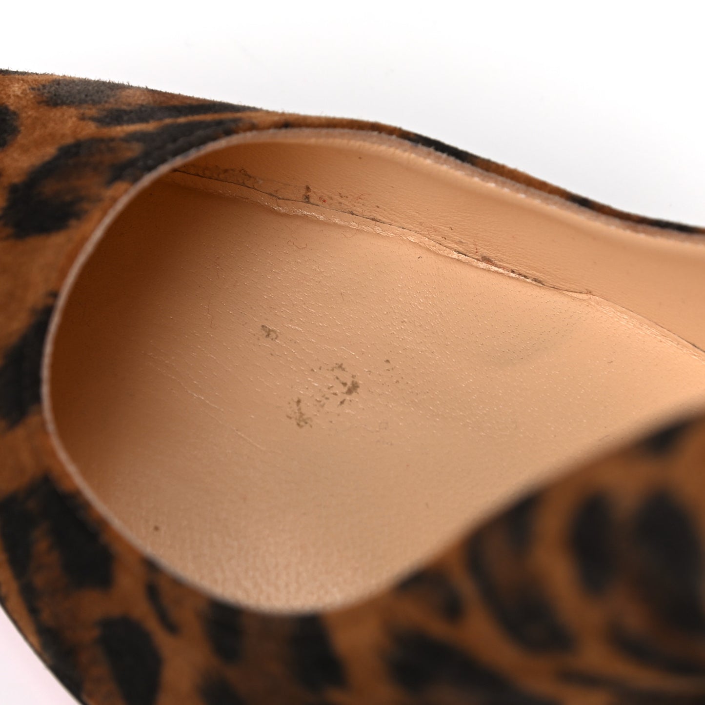 Veau Velours Pigalle Follies 100 Pumps 41 Leopard