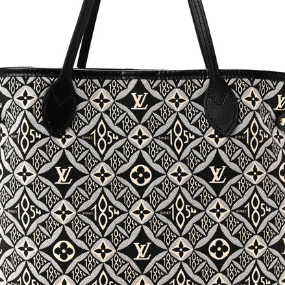 Louis Vuitton Jacquard Since 1854 Neverfull MM Grey 8 of 10