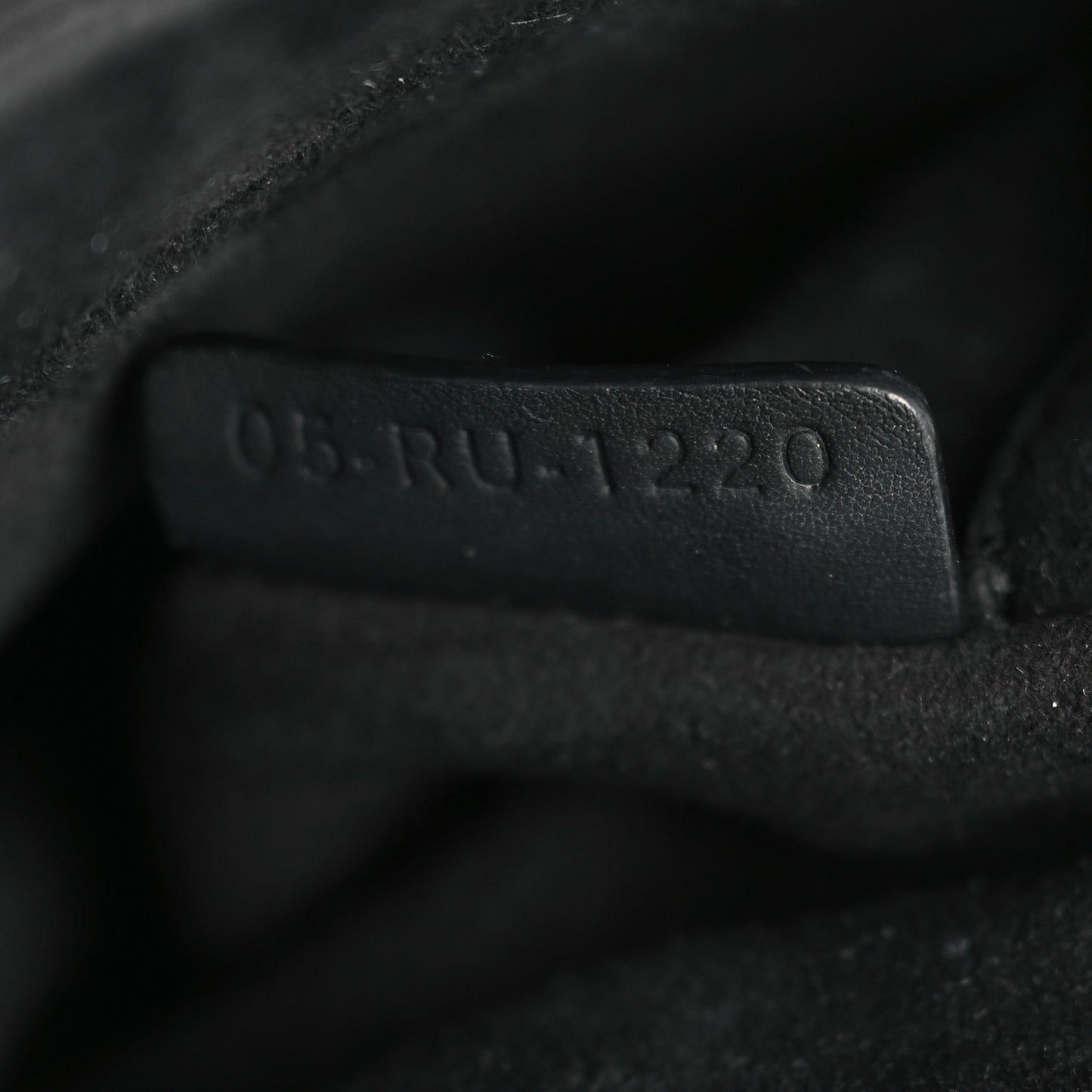 Ultra Matte Calfskin Mini Saddle Bag Black