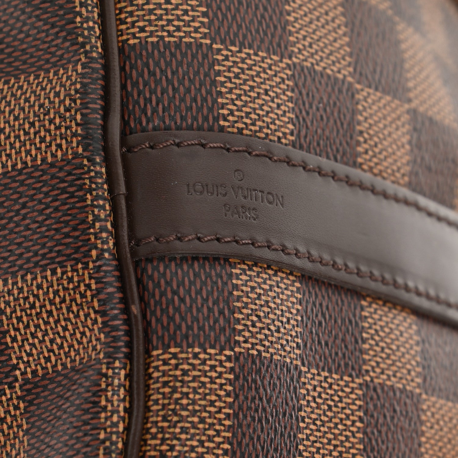Louis Vuitton Damier Ebene Speedy Bandouliere 25 6 of 9