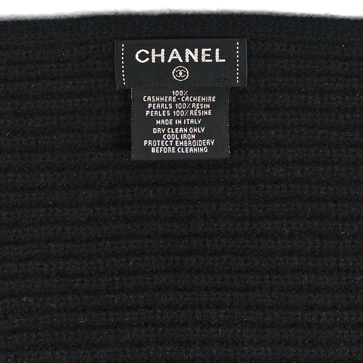 Cashmere CC Stole Black