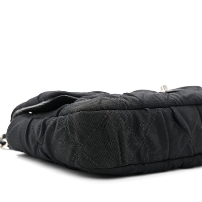 Chanel Fabric Quilted Le Marais Flap Black 9 of 10