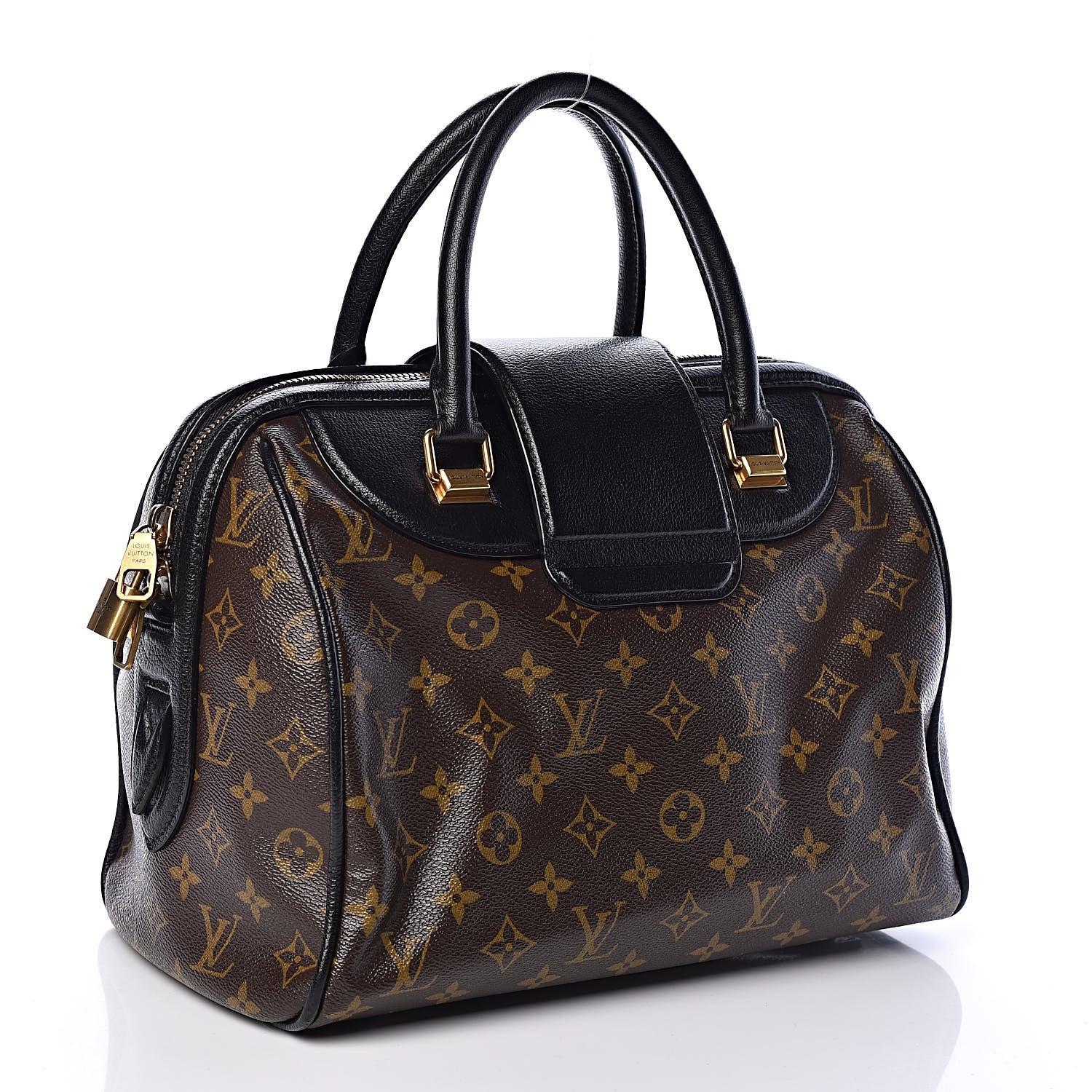 Louis Vuitton Monogram Golden Arrow Speedy Black 3 of 10