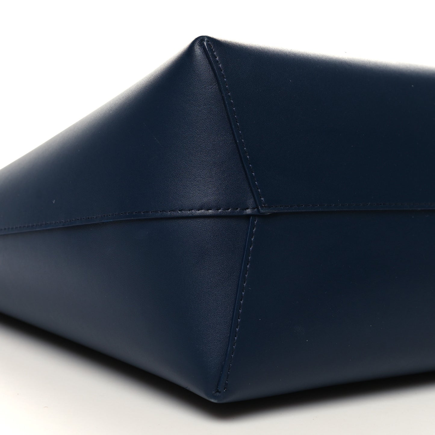 Calfskin Large Shopping Tote Blue