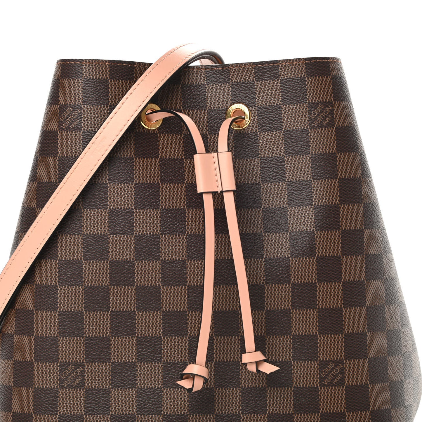 Damier Ebene Neonoe MM Venus Pink