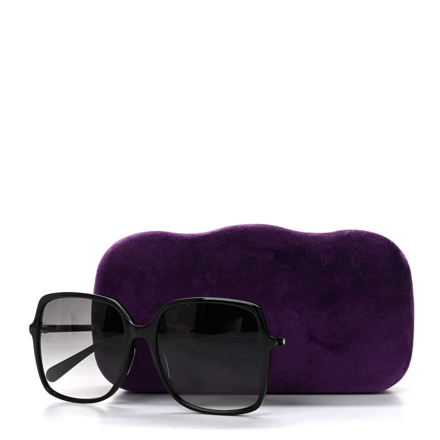 Gucci Oversized Square GG0544S Sunglasses Black 8 of 8