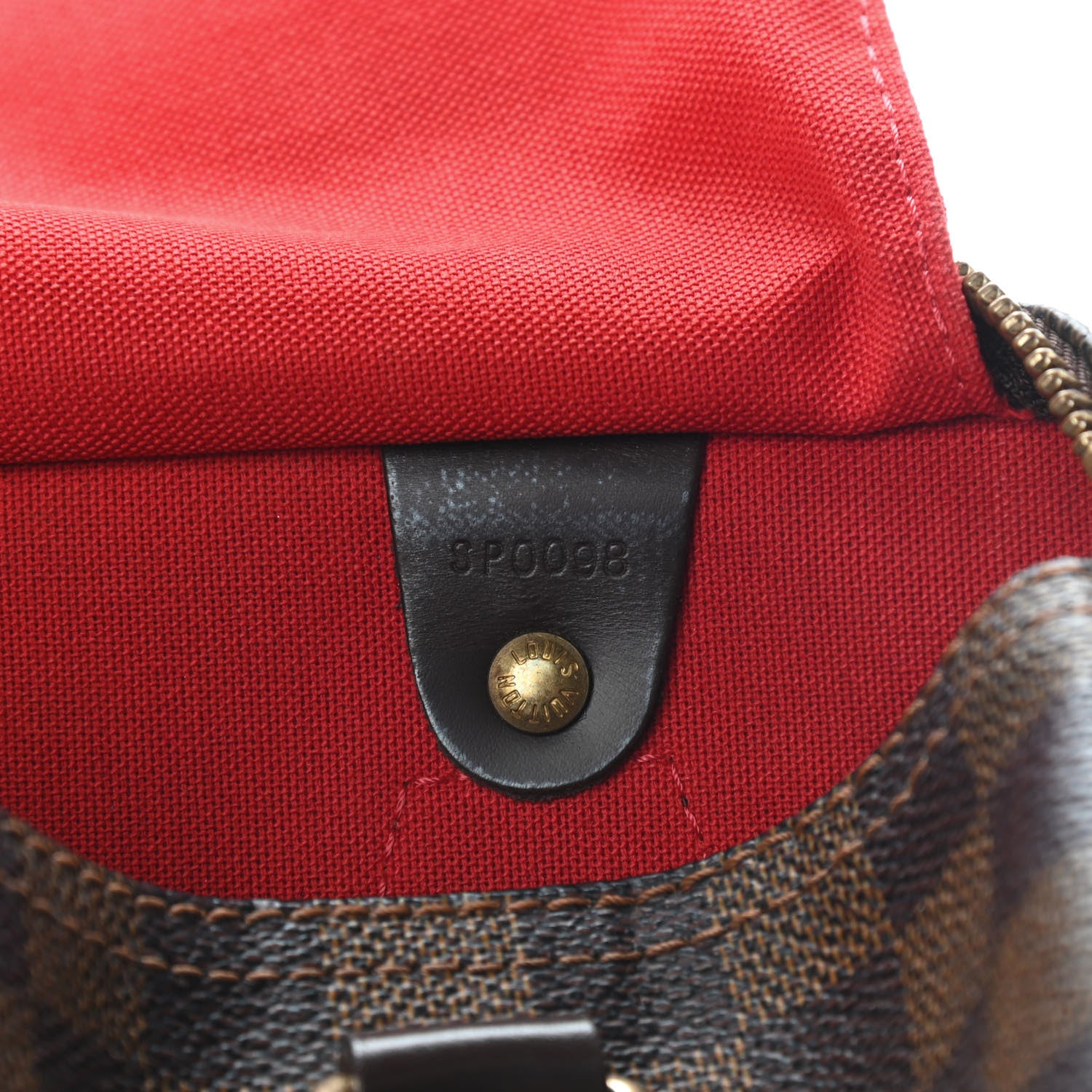 Louis Vuitton Damier Ebene Speedy 25 6 of 8