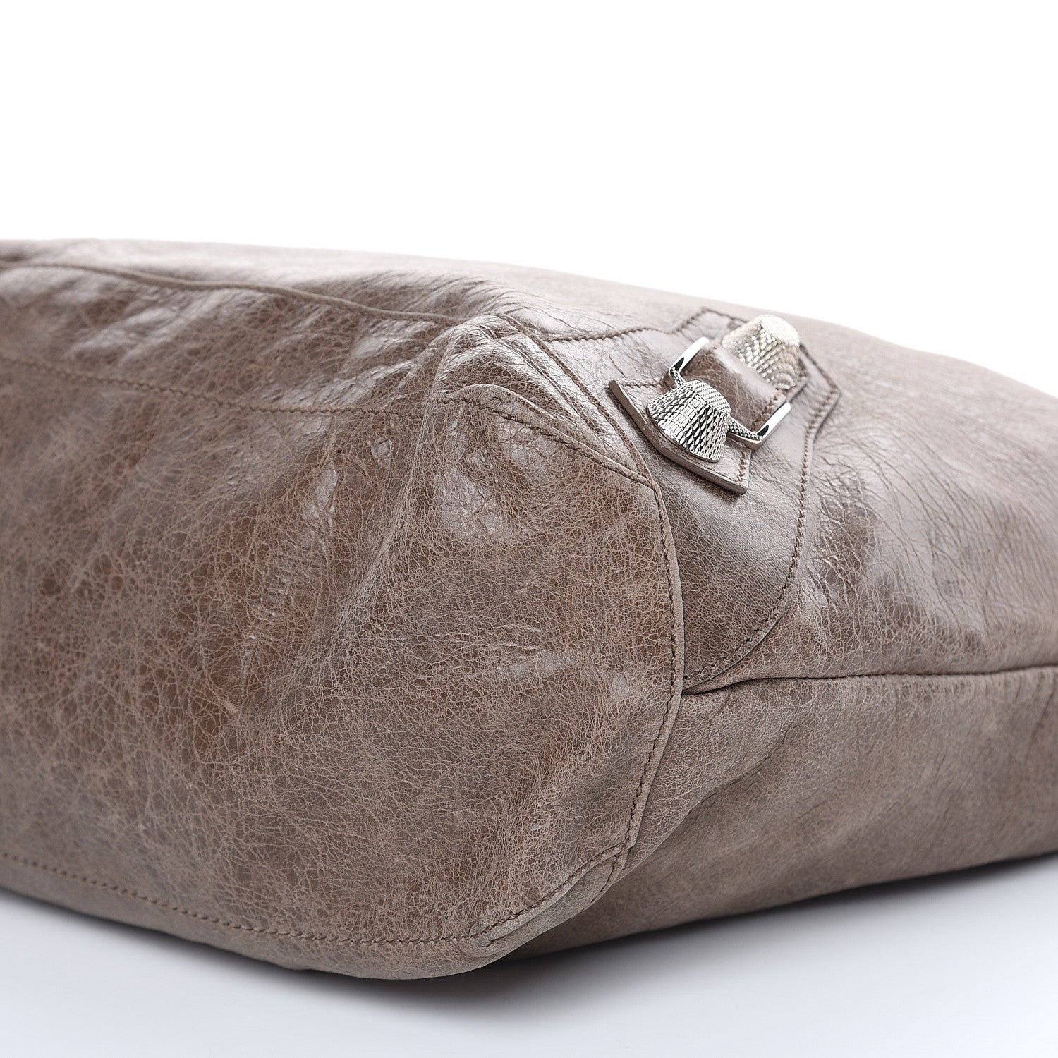 Balenciaga Agneau Giant 21 Silver Hardware Day Hobo Noix 9 of 17