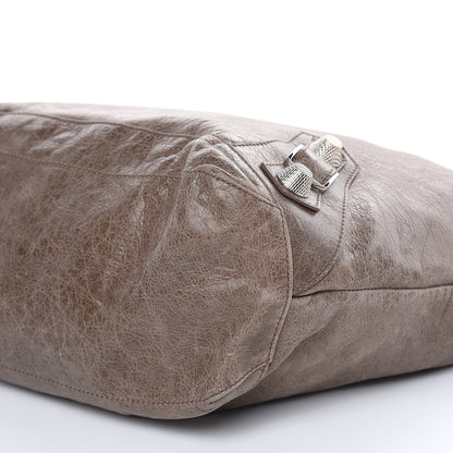 Balenciaga Agneau Giant 21 Silver Hardware Day Hobo Noix 9 of 17