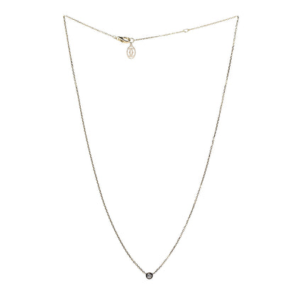 Cartier 18K Yellow Gold Diamond XS D'Amour Pendant Necklace 3 of 6