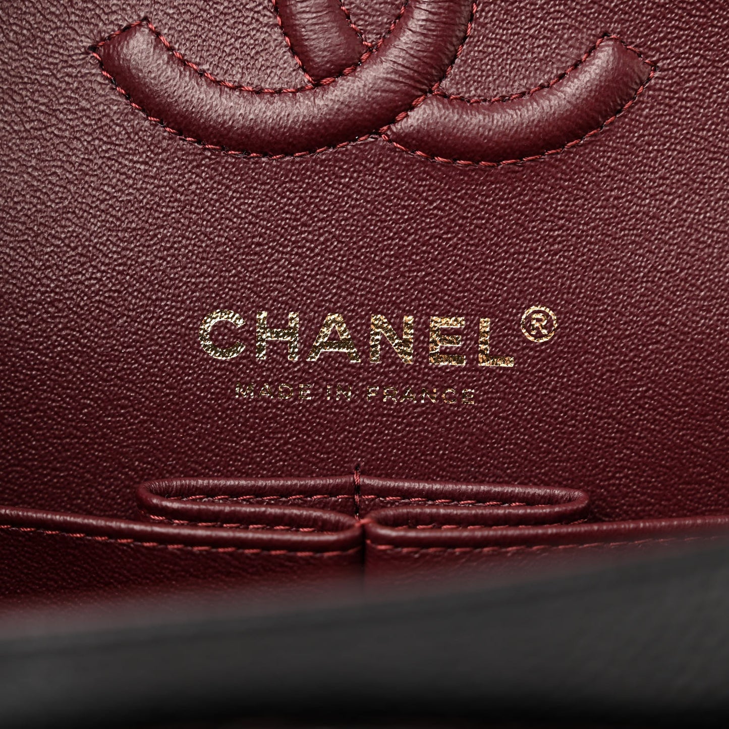 Caviar Quilted Small Double Flap Black