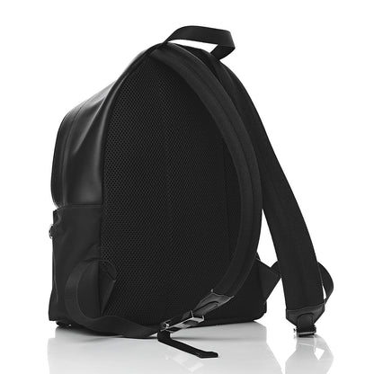 Fendi Nylon Calfskin Bad Bug Pouch Pocket Backpack Black Rosso 3 of 11