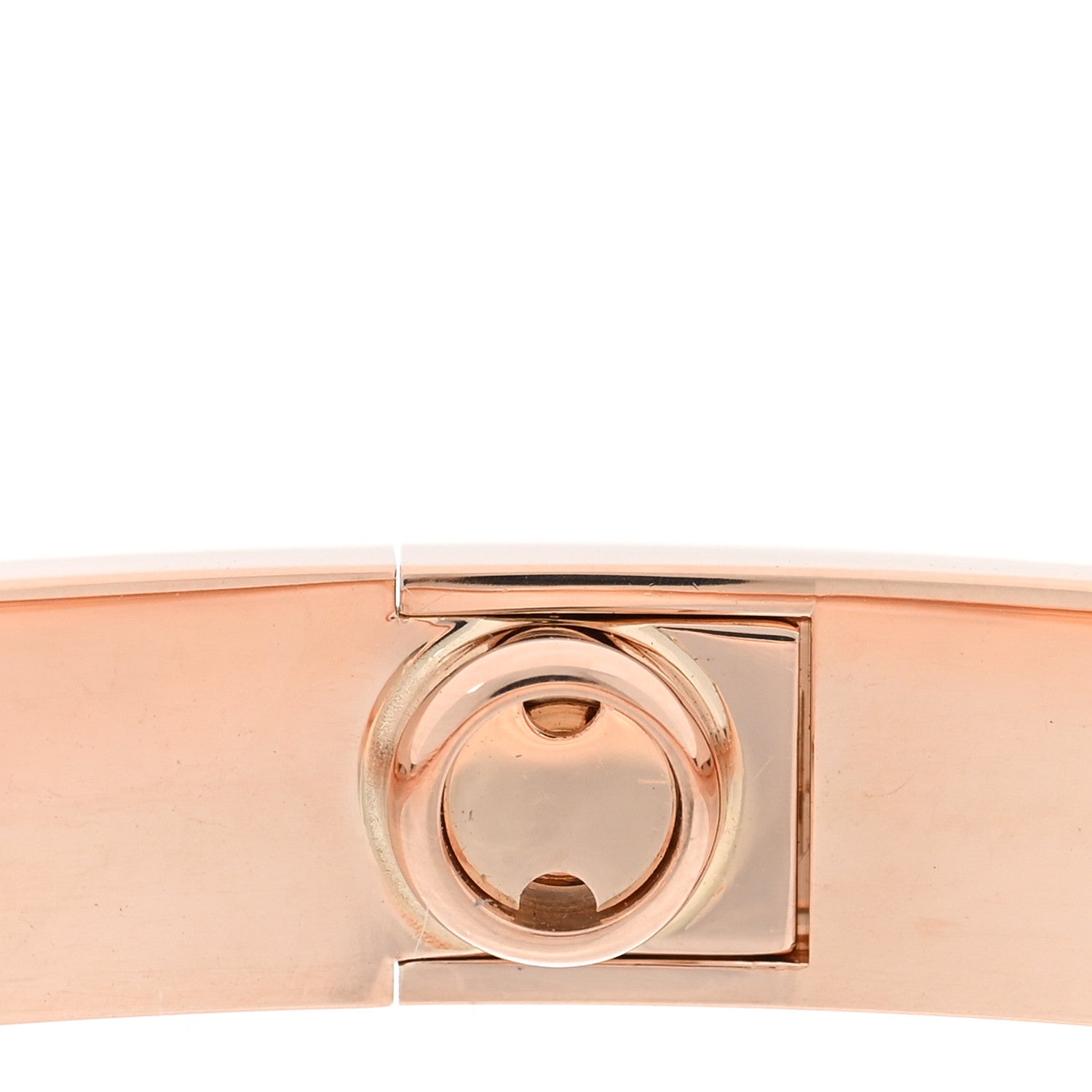 Cartier 18K Pink Gold LOVE Bracelet 17 8 of 9
