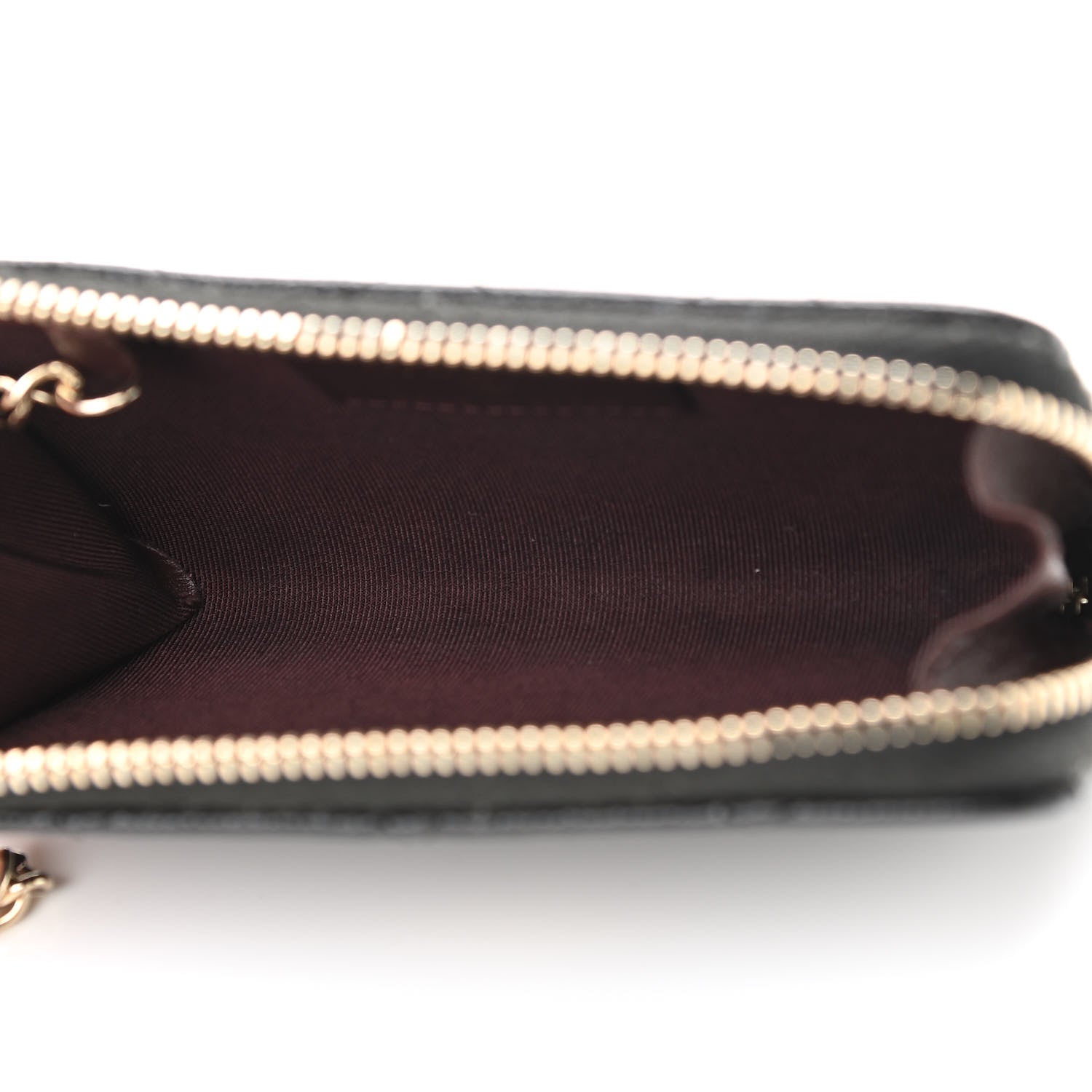 Chanel Caviar Quilted Zipped Key Holder Case Black 5 of 8