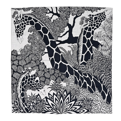 Hermes Cashmere Silk The Three Graces Shawl 140 Gris Chine Caban 1 of 6