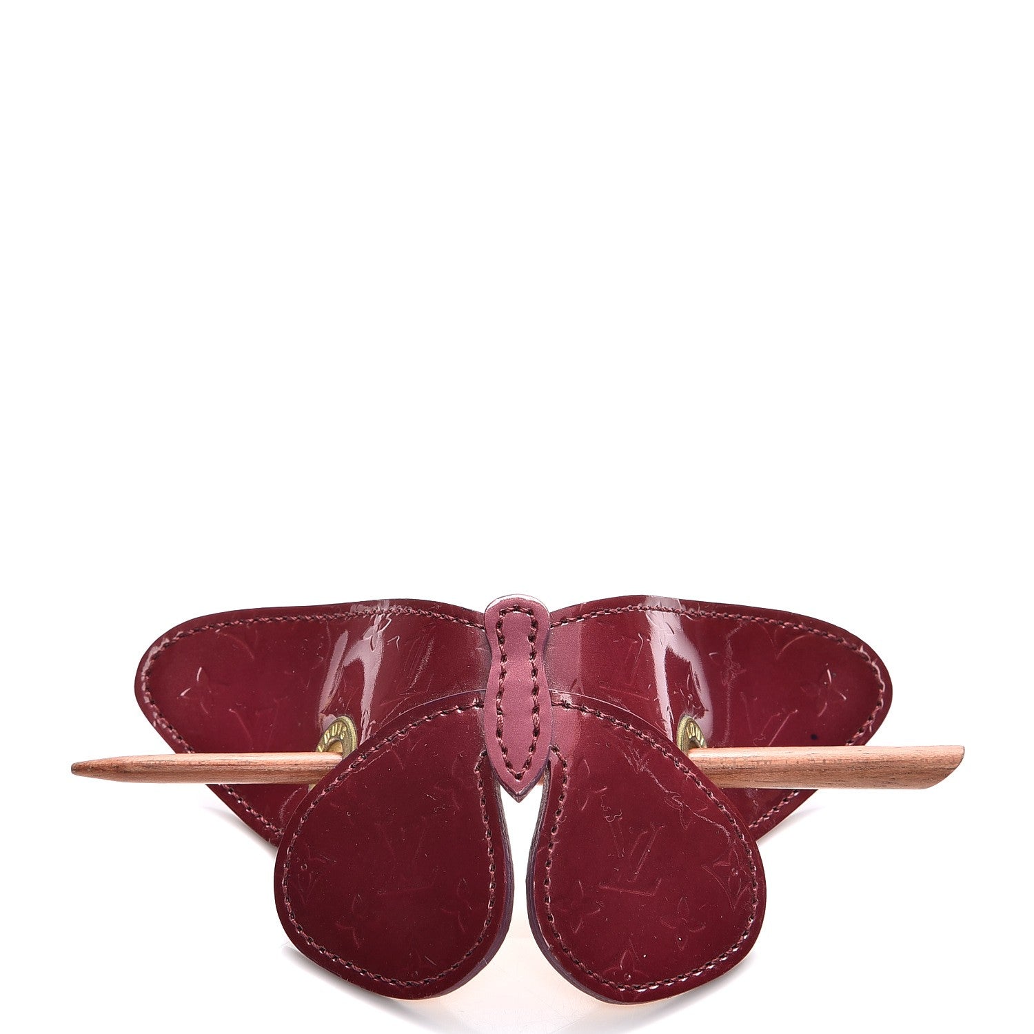 Louis Vuitton Vernis Butterfly Hair Pin Barette 1 of 8