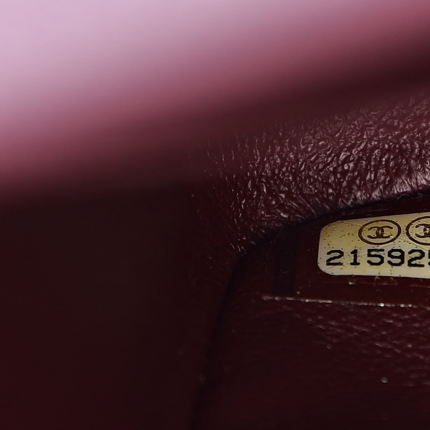 Chanel Caviar Quilted Medium Double Flap Dark Red 7 of 12