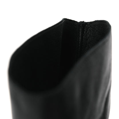 Jimmy Choo Nappa Calfskin Cacia 85 Ankle Boots 38 Black 11 of 13