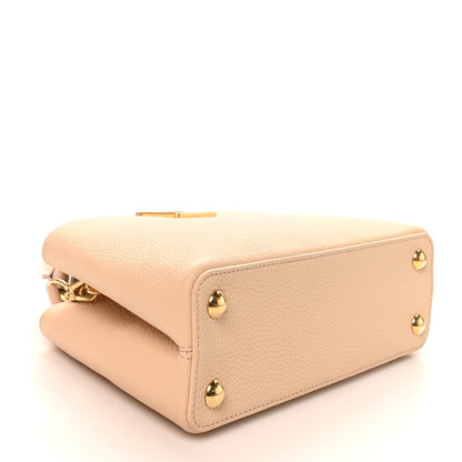 Louis Vuitton Taurillon Pearl Capucines BB Sable Quartz 4 of 10
