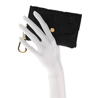 Louis Vuitton Empreinte Key Pouch Black 2 of 7
